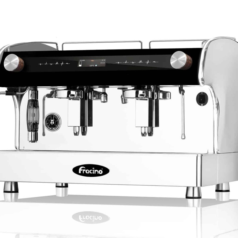 Fracino Romano R Coffee Machine 2 Group - White (other colours available) A 2 group Fracino Romano R coffee machine in white