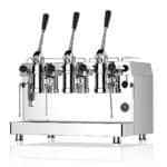 The Fracino Retro Lever 3 group coffee machine