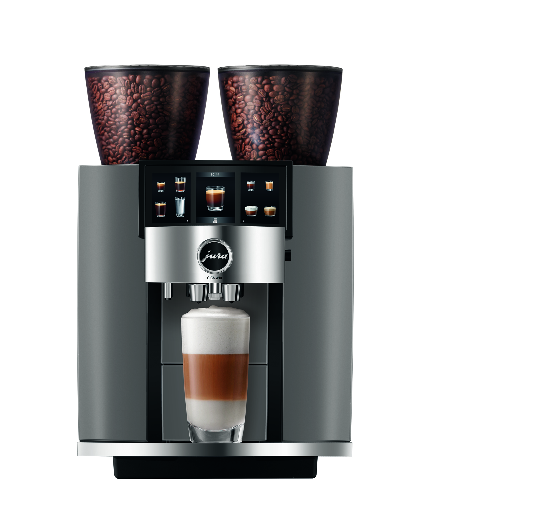 Jura Giga W10 Coffee Machine front view