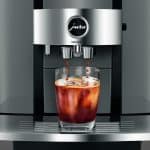 Jura Giga W10 Coffee Machine in use