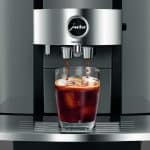 Jura Giga W10 Coffee Machine in use