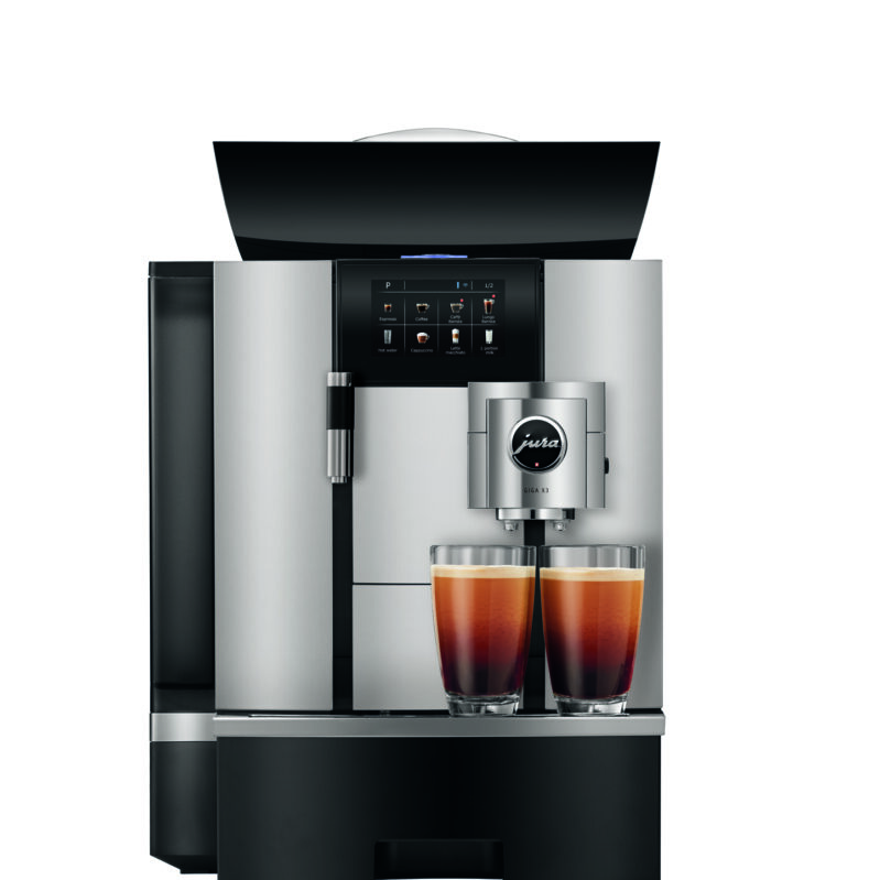 Jura Giga X3 Coffee Machine front view Jura Giga X3 Coffee Machine front view