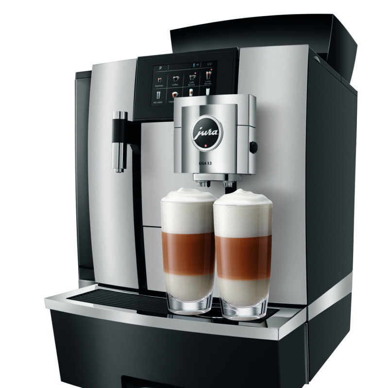 Jura Giga X3 Coffee Machine side view Jura Giga X3 Coffee Machine side view