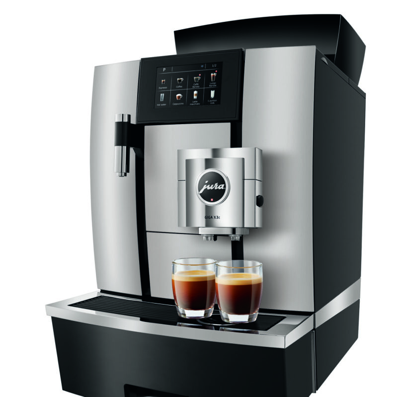 Jura Giga X3C Coffee Machine side view Jura Giga X3C Coffee Machine side view