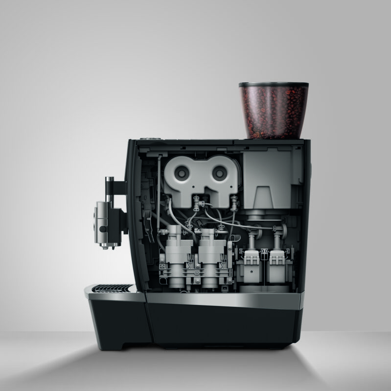 Jura Giga X8C G2 Coffee Machine (Aluminium Black) detail Jura Giga X8C G2 Coffee Machine (Aluminium Black) detail