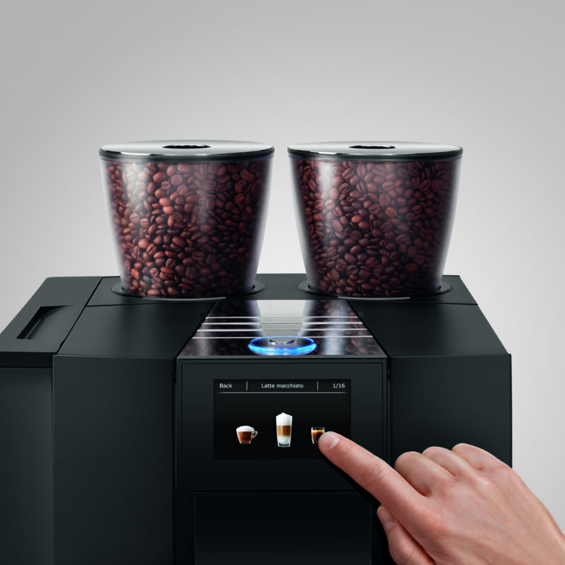 Jura Giga X8 G2 Coffee Machine (Black) display Jura Giga X8 G2 Coffee Machine (Black) display