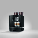 Jura Giga X8 G2 Coffee Machine (Black) in use