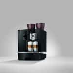 Jura Giga X8 G2 Coffee Machine (Black) in use