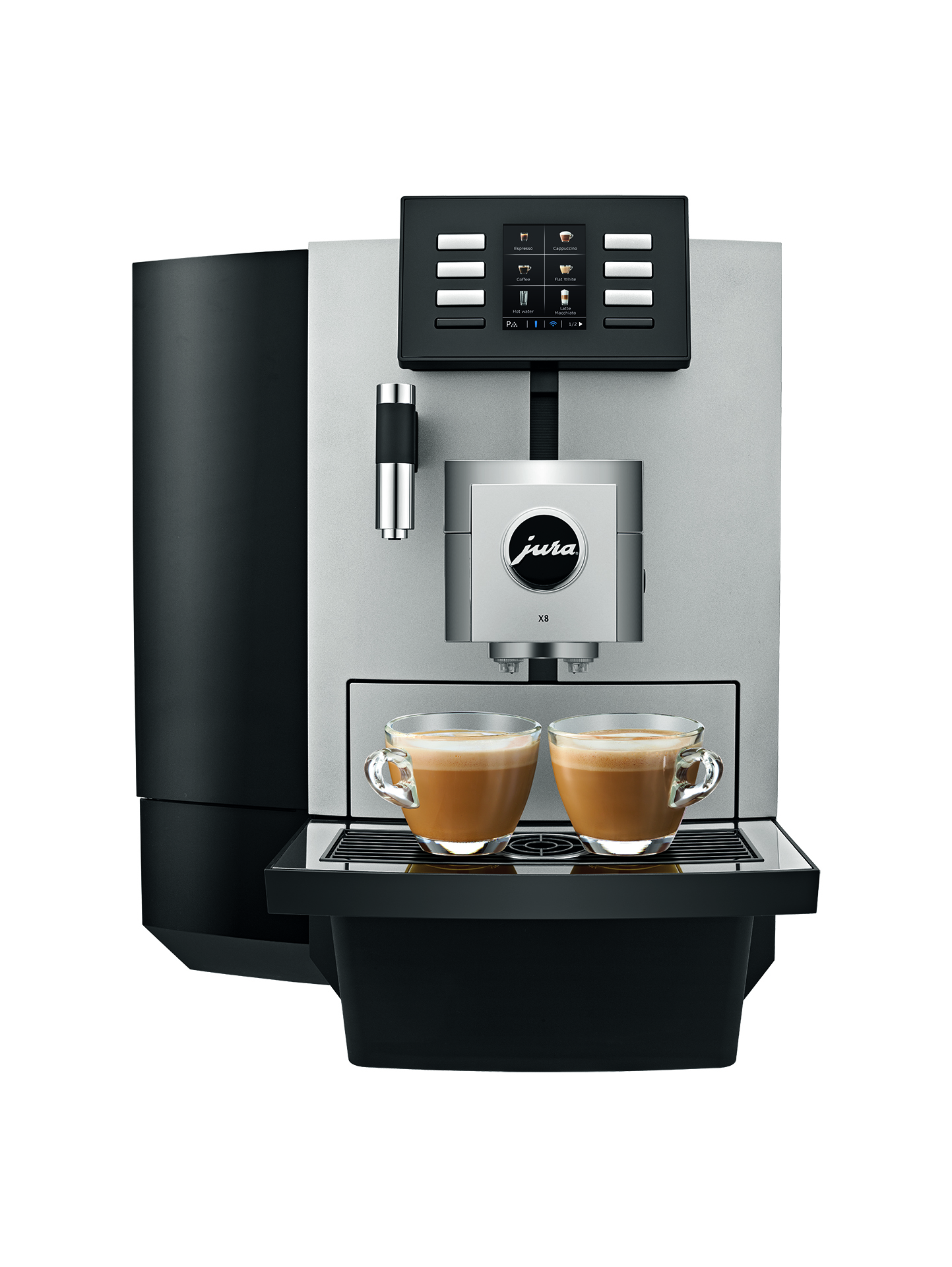Jura JX8 Coffee Machine front view
