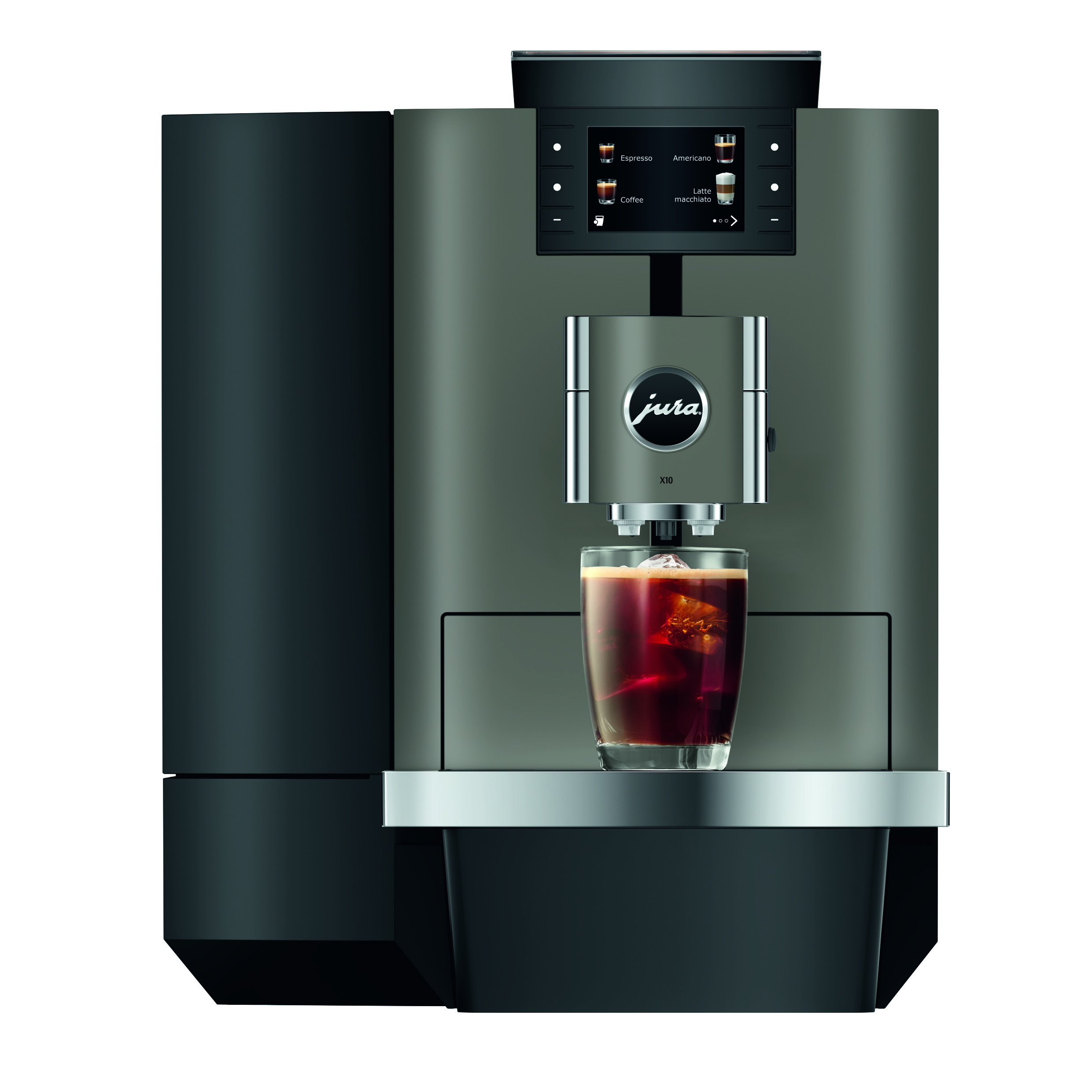 Jura X10 Coffee Machine front view