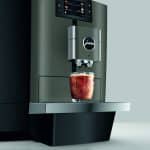 Jura X10 Coffee Machine in use