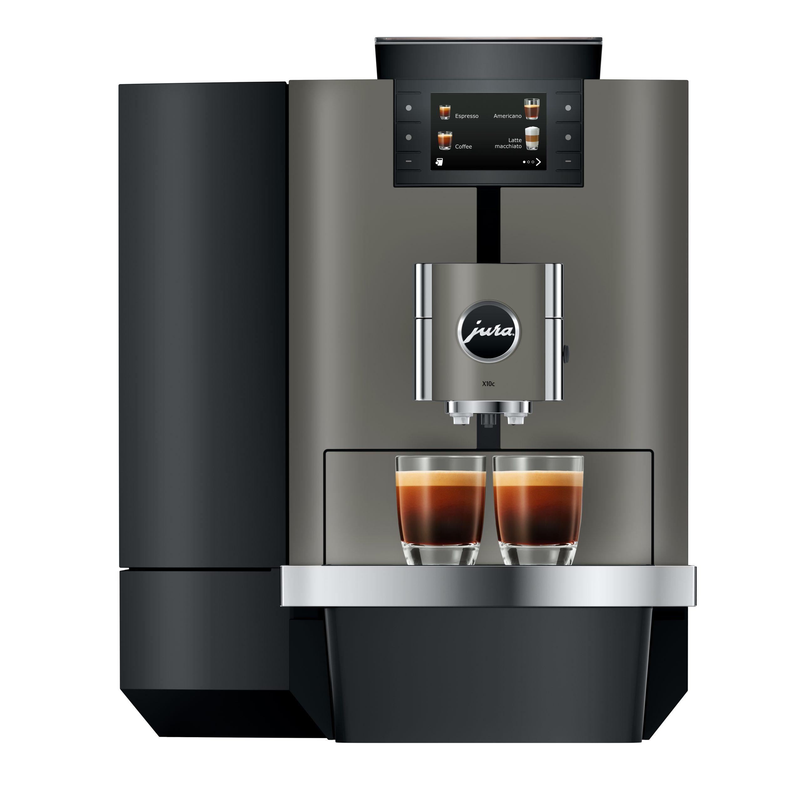 Jura X10c Coffee Machine front view