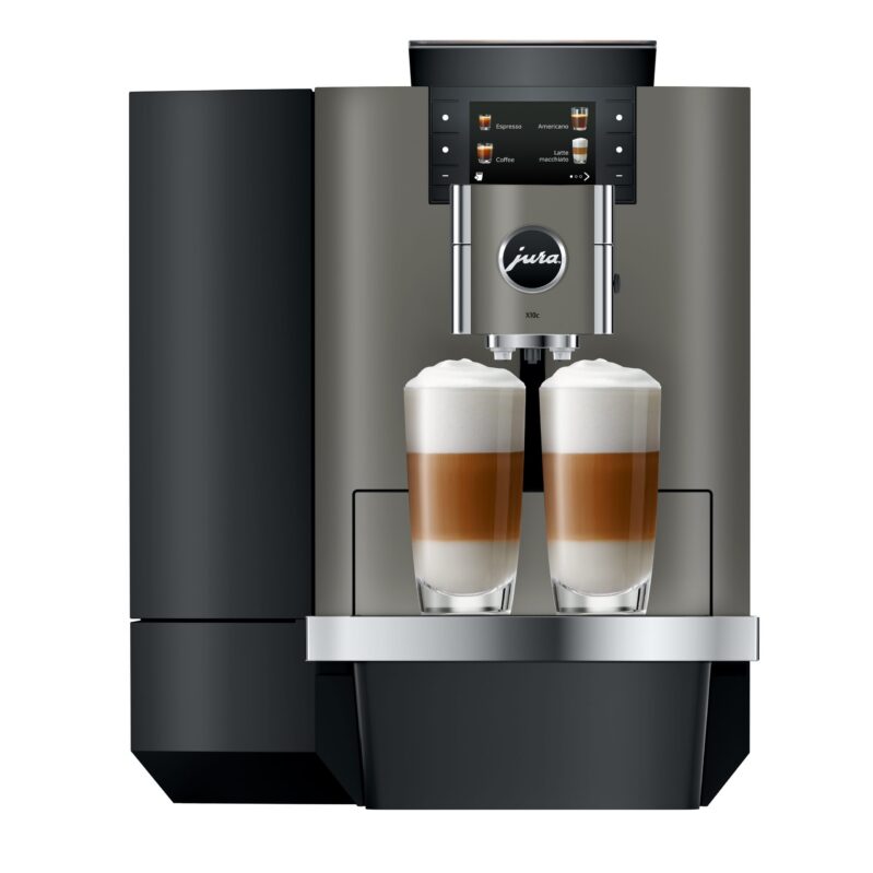 Jura X10c Coffee Machine front view Jura X10c Coffee Machine front view