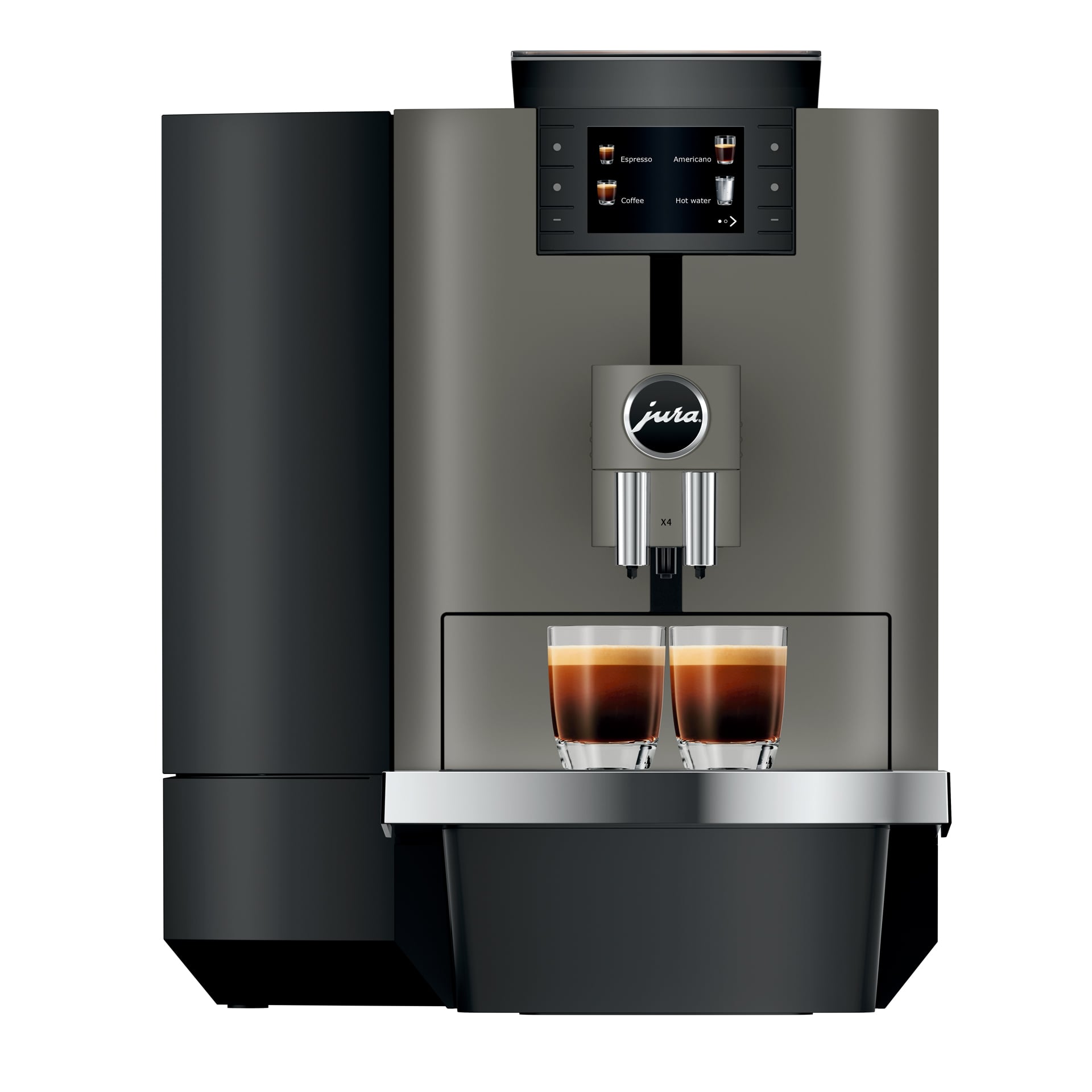 Jura X4 Coffee Machine front view